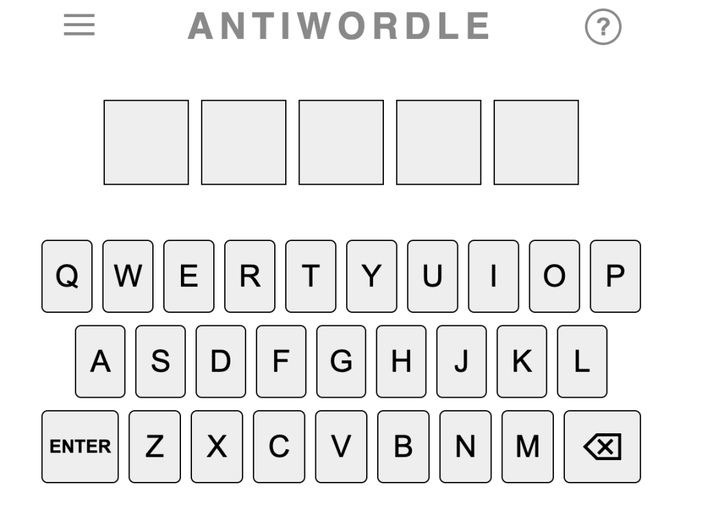 Antiwordle Answer Today 2024, All Antiwordle game puzzle Solution here