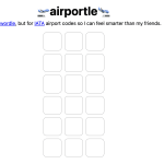 Airportle Answer Today 2024 : Play Airportle Game to test Airport Code Knowledge