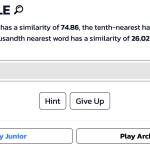 Semantle Answer Today 2024 | Daily Word Guessing Game ‘Semantle’ & ‘Semantle Junior’ Solutions